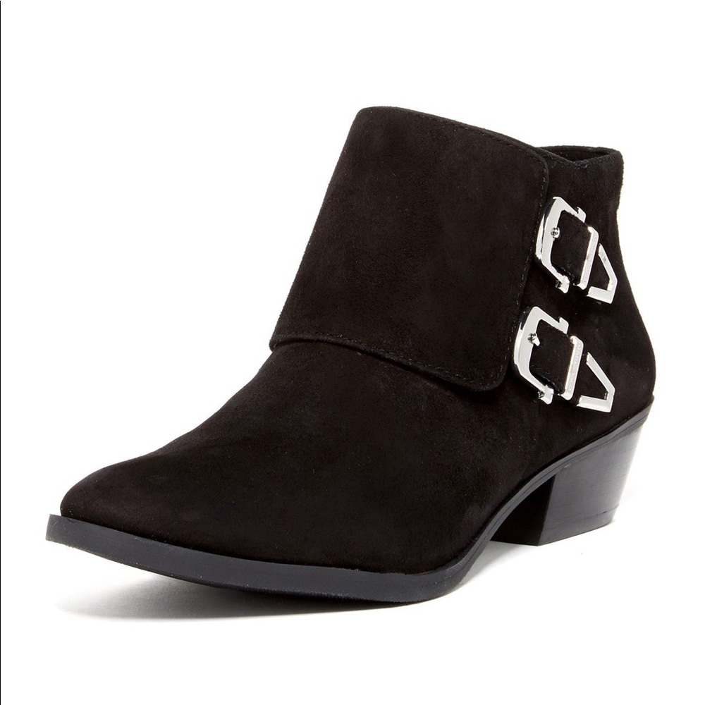 Vince Camuto Trapeez Bootie Black 7.5